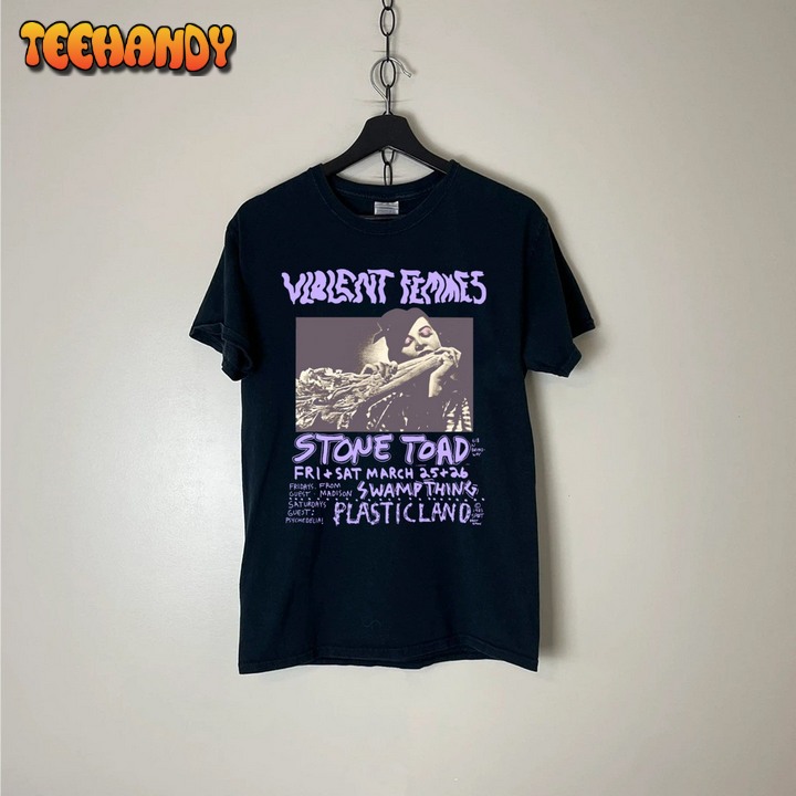 Violent Femmes at Stone Toad 1983 Tour We Can Do Anything T Shirt