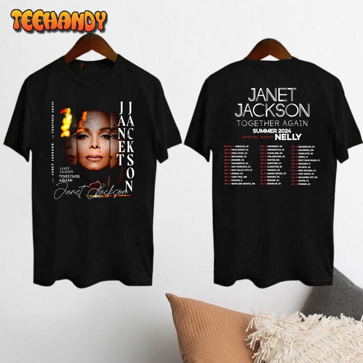2024 Tour Janet Jackson Together Again T-Shirt Sweatshirt