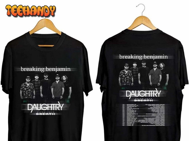 Breaking Benjamin US Tour 2024 Shirt, Breaking Benjamin Band Fan Shirt