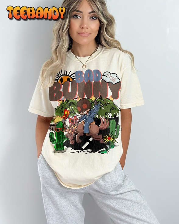 Exclusive Bad Bunny Concert Shirt, Most Wanted Tour Concert Sweatshirt