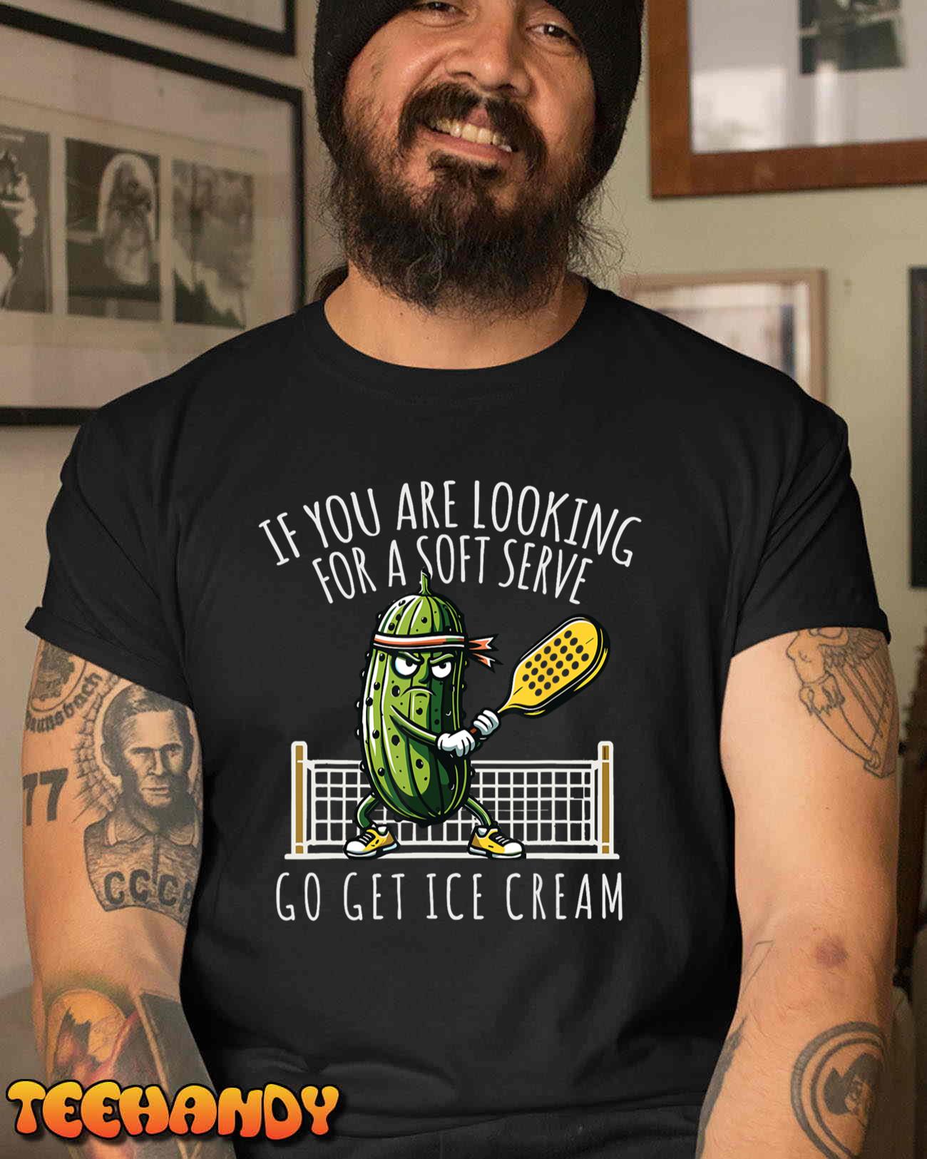 Funny Pickleball Player Paddleball Lover T-Shirt