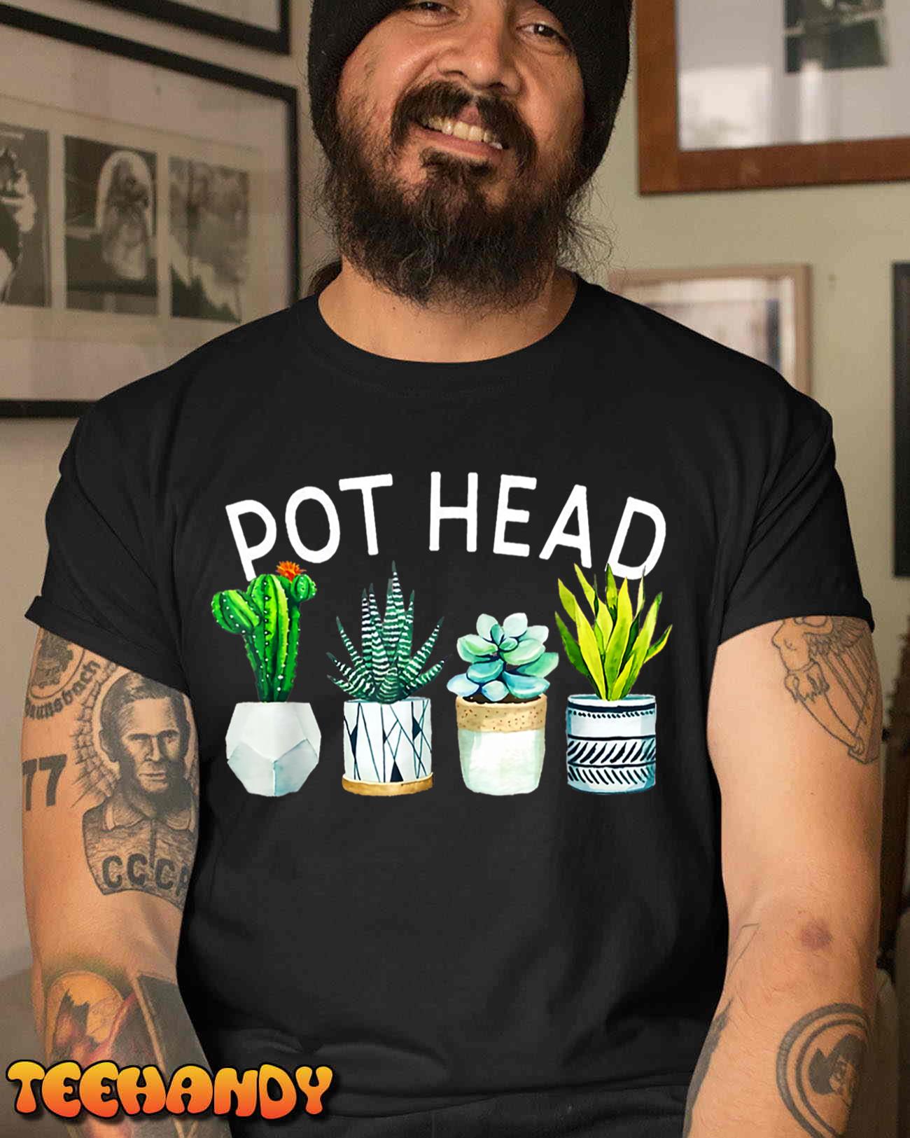 Funny Pot Head T-Shirt
