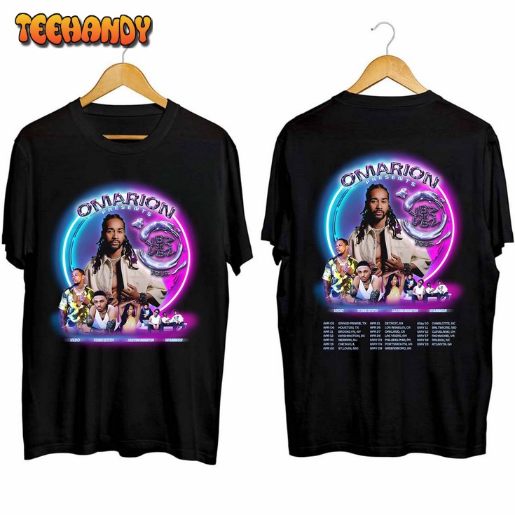 Omarion The Vbz On Vbz Tour 2024 Shirt, Omarion Fan Shirt