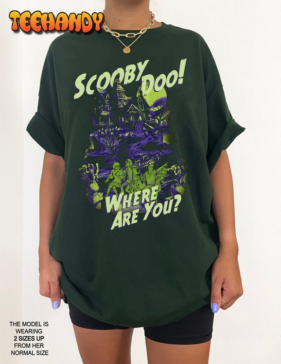 Scooby Doo Where Are You Shirt, Scooby-Doo Mystery Incorporated Scary House Shirt