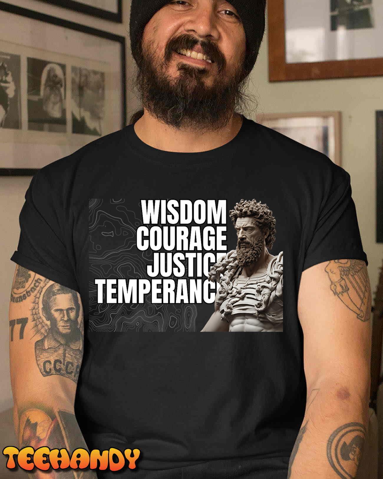 Stoic Philosophy Quotes – Marcus Aurelius Quotes Premium T-Shirt