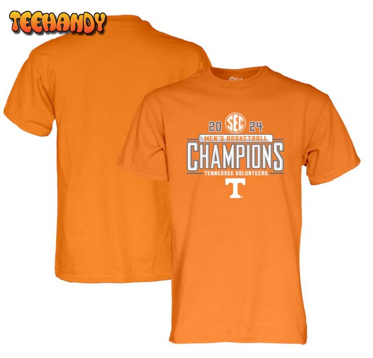 Tennessee Volunteers 2024 SEC Men’s Basketball Regular Season Champions T-Shirt