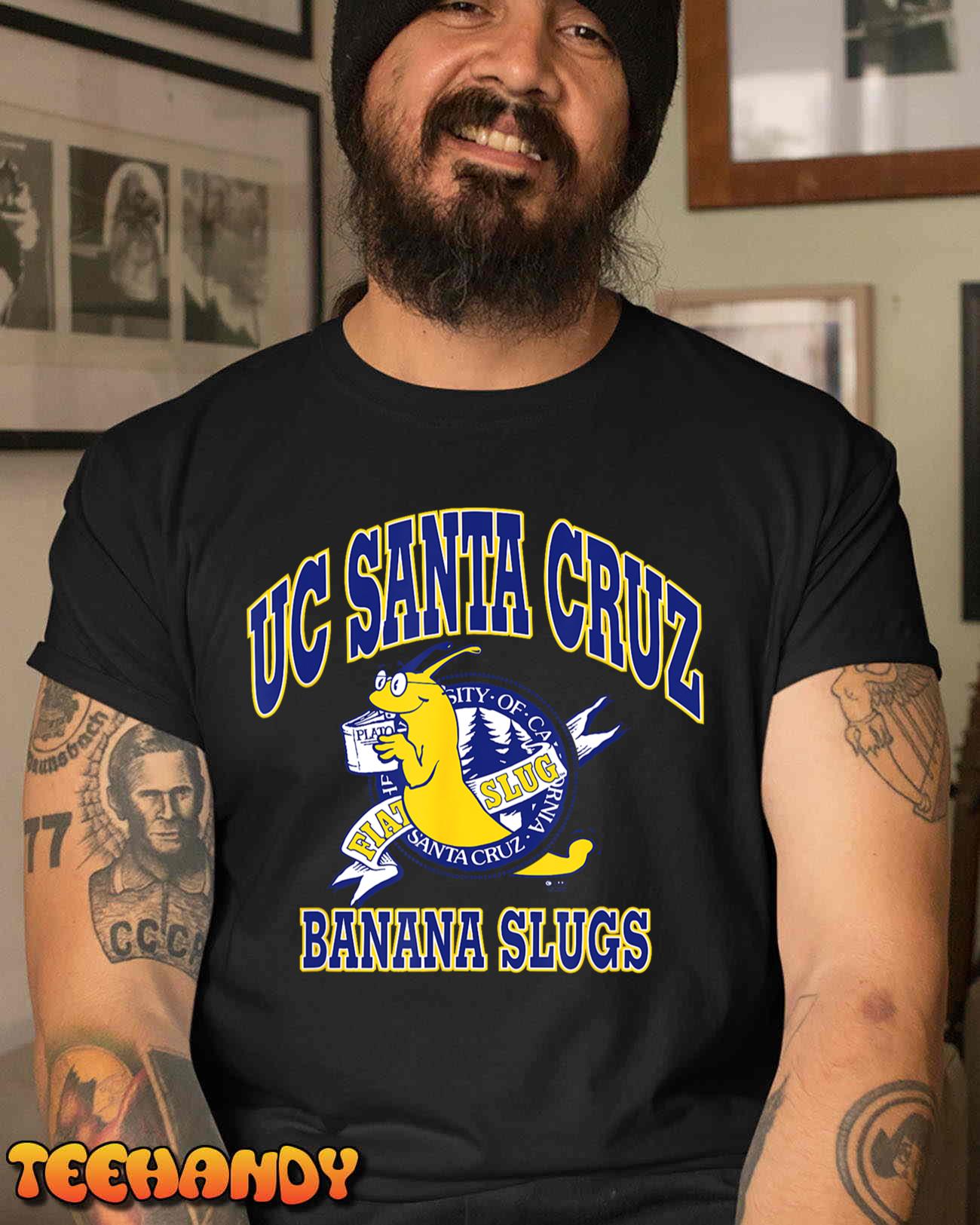 UC Santa Cruz UCSC Pulp Fiction Banana Slugs T-Shirt