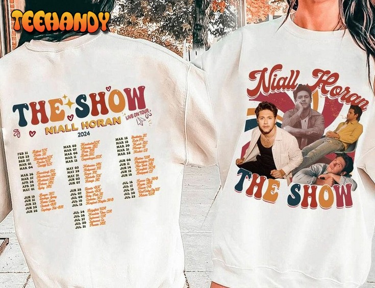 Vintage Niall Ho.ran The Show Live On Tour 2024 Sweatshirt