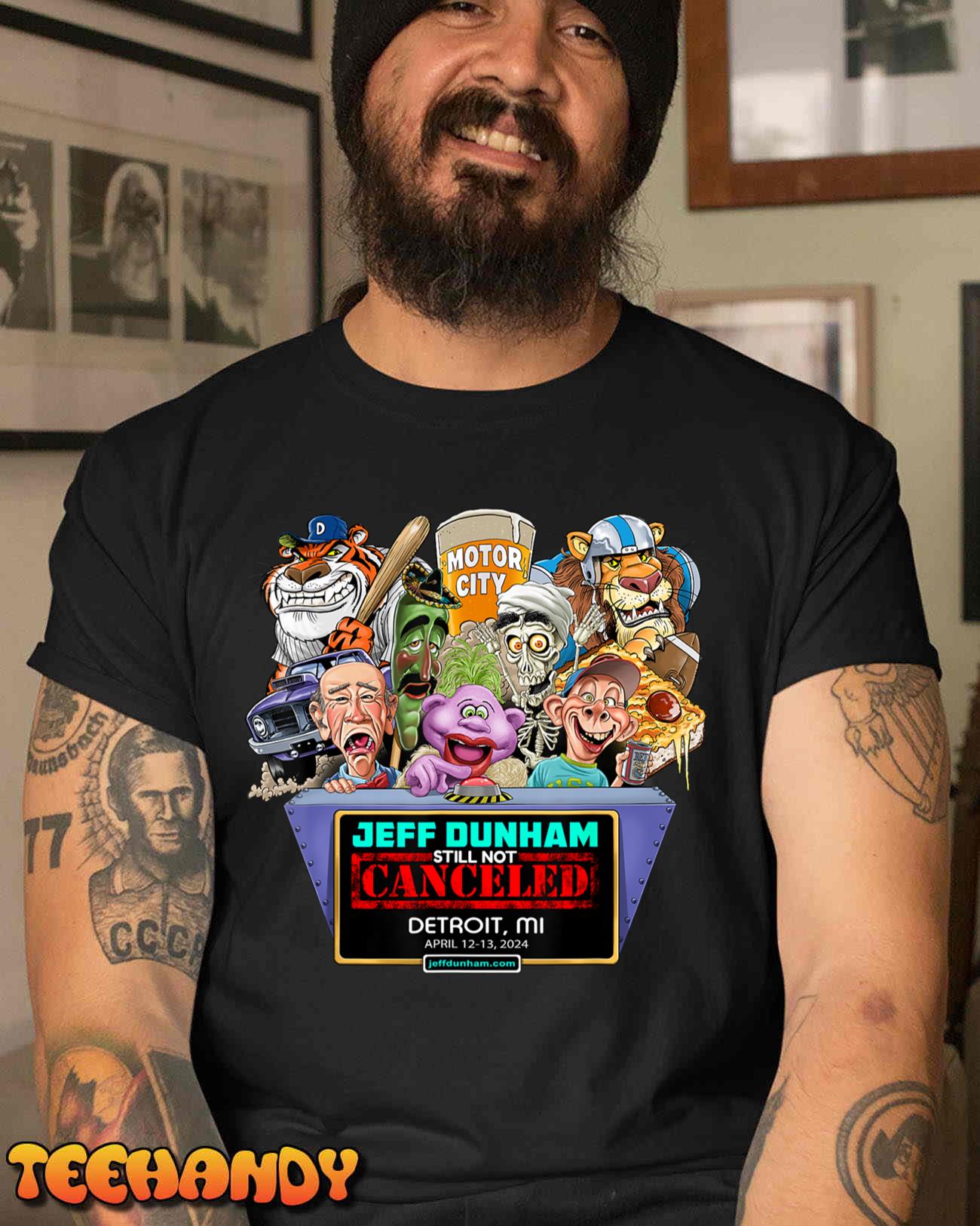 Jeff Dunham Detroit, MI (2024) T-Shirt