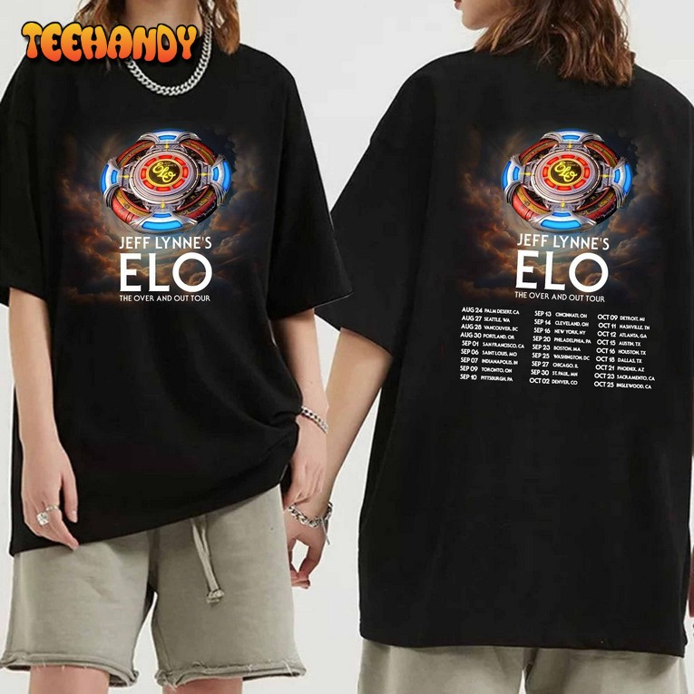 Jeff Lynne’s ELO – The Over and Out Tour 2024 Shirt