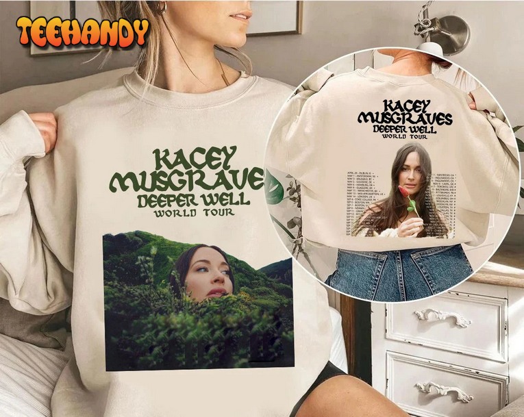 Kacey Musgraves Deeper Well World 2024 Tour Shirt