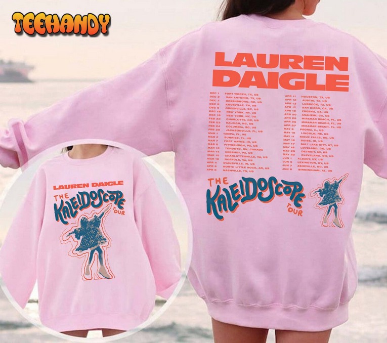 NEW 2024 Lauren Daigle The Kaleidoscope Tour 2023-24 Sweatshirt