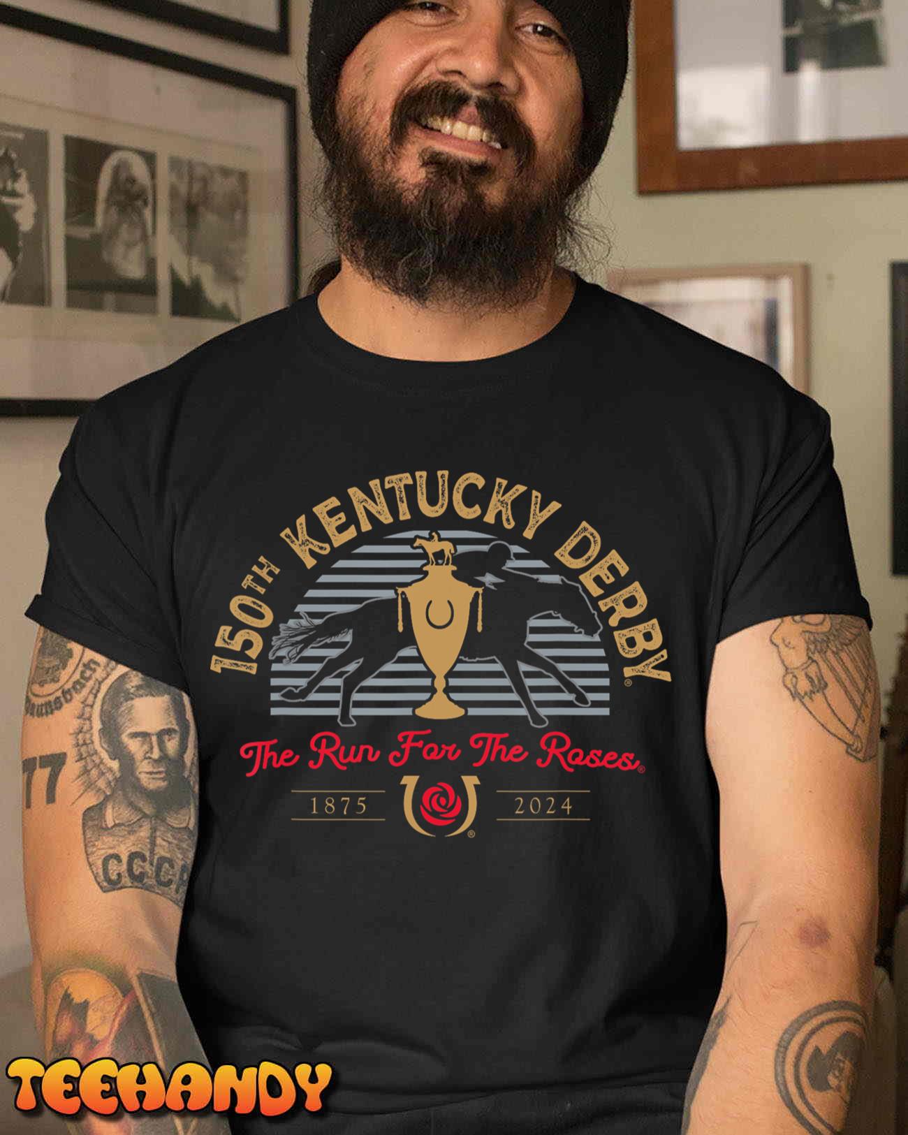 Officially Licensed Kentucky Derby 150th 2024 Run T-Shirt