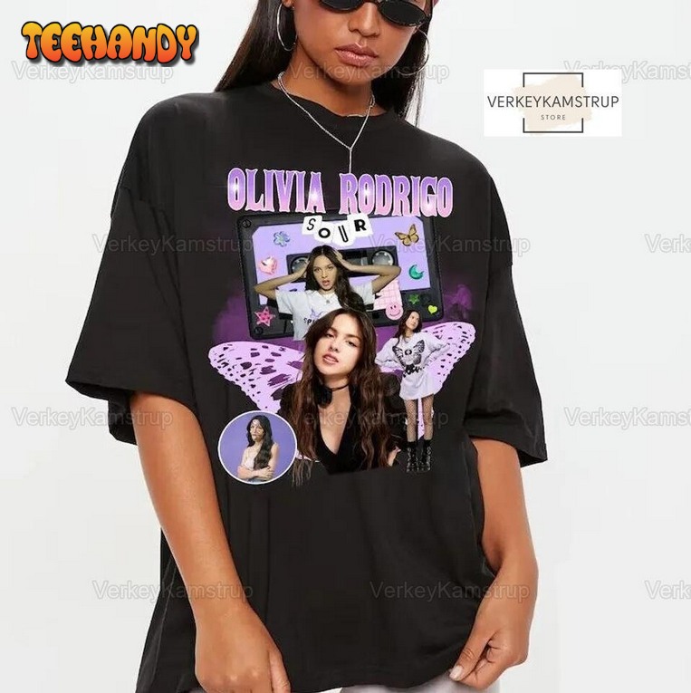 Olivia Rodrig Retro Shirt, Olivia Rodrigo Guts Tour 2024 Shirt