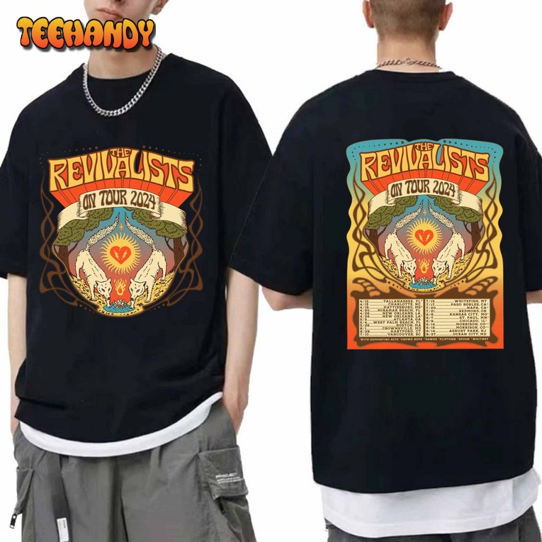 The Revivalists 2024 Tour Shirt, The Revivalists Band Fan Shirt