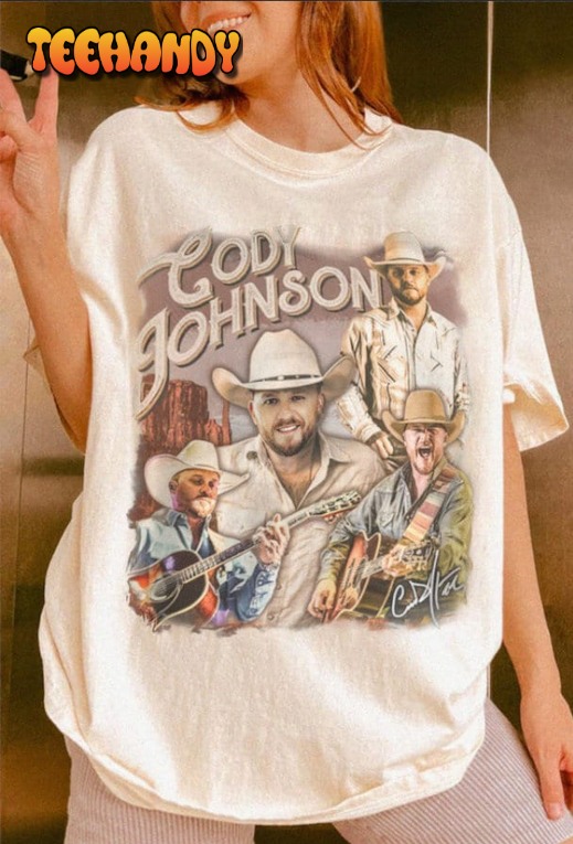 Vintage Cody Johnson Shirt, The Leather Tour 2024 New Album T Shirt