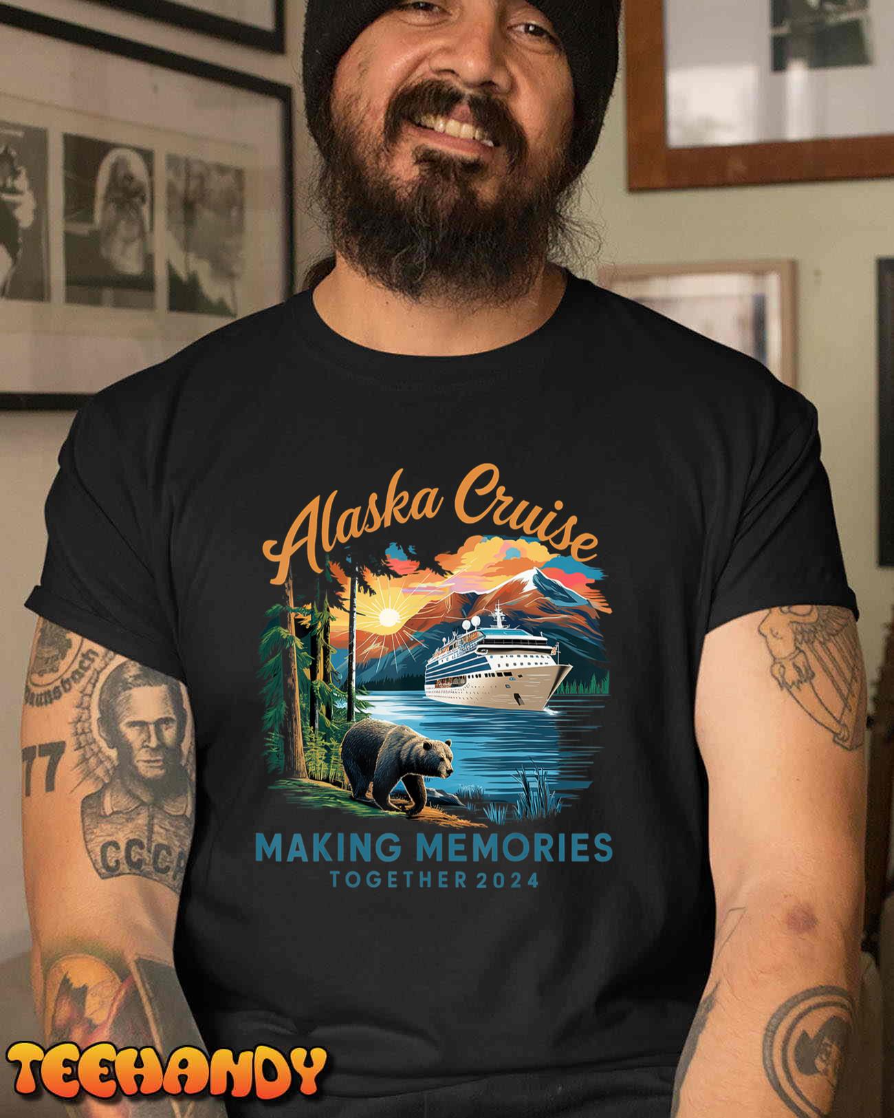 Matching Family Friends and Group Alaska Cruise 2024 Trip T-Shirt