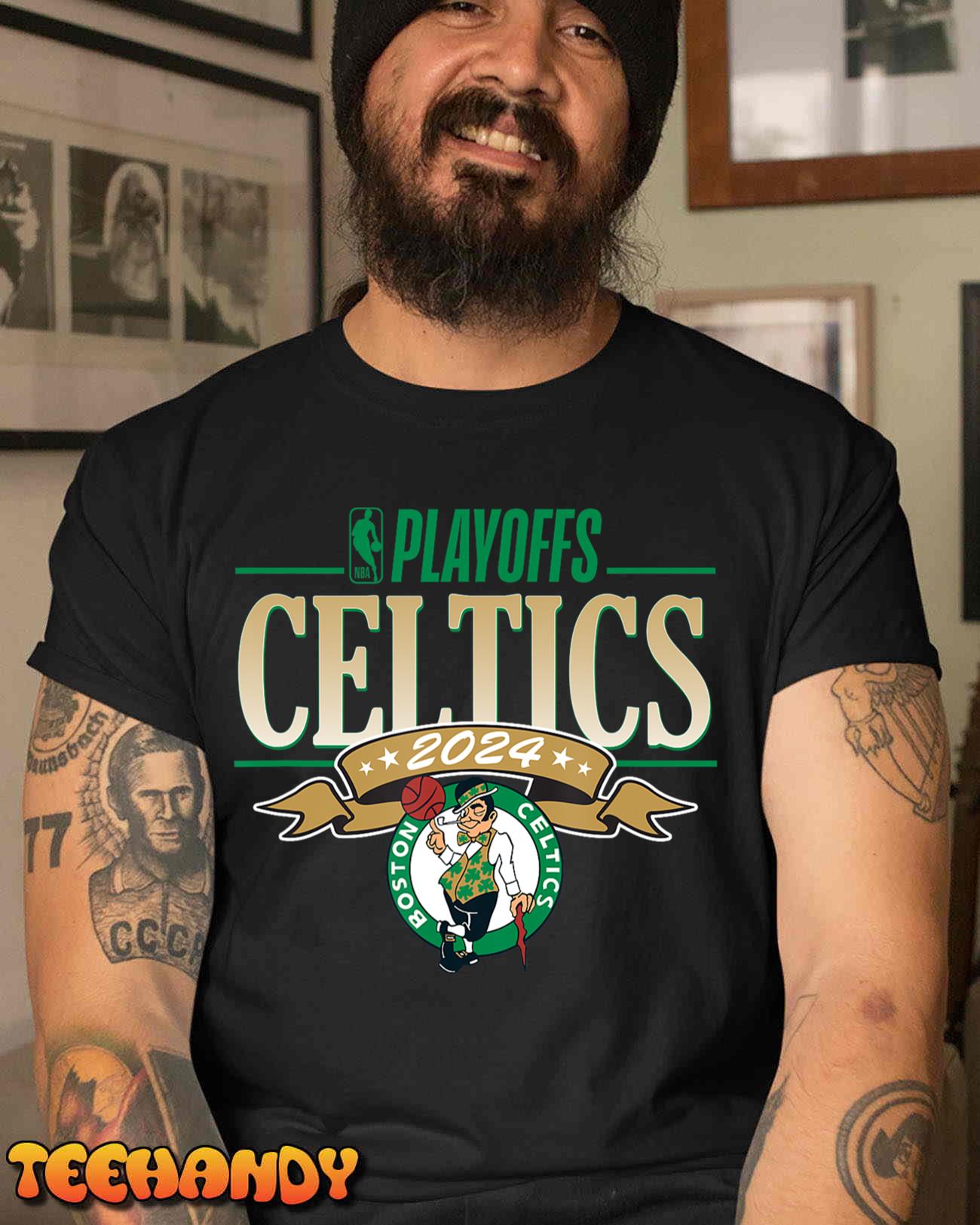 NBA Licensed Boston Celtics 2024 Playoffs T-Shirt