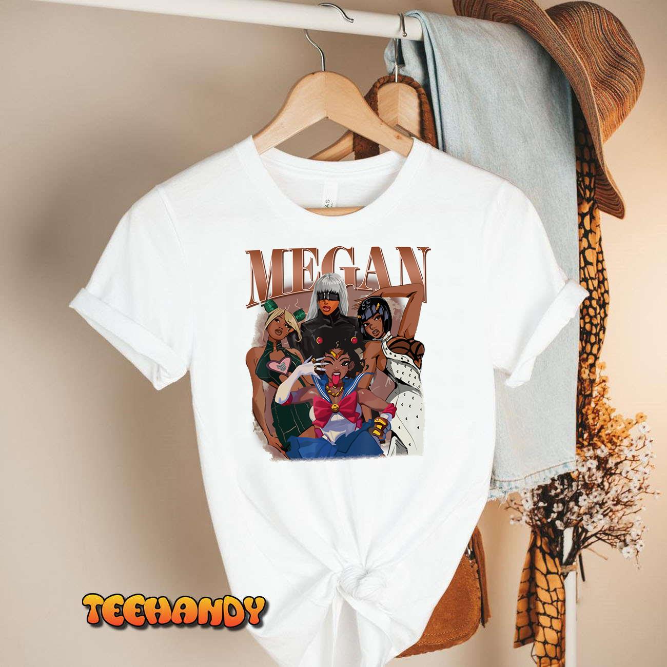 Retro Megan Moon Megan First Name Personalized Vintage T-Shirt