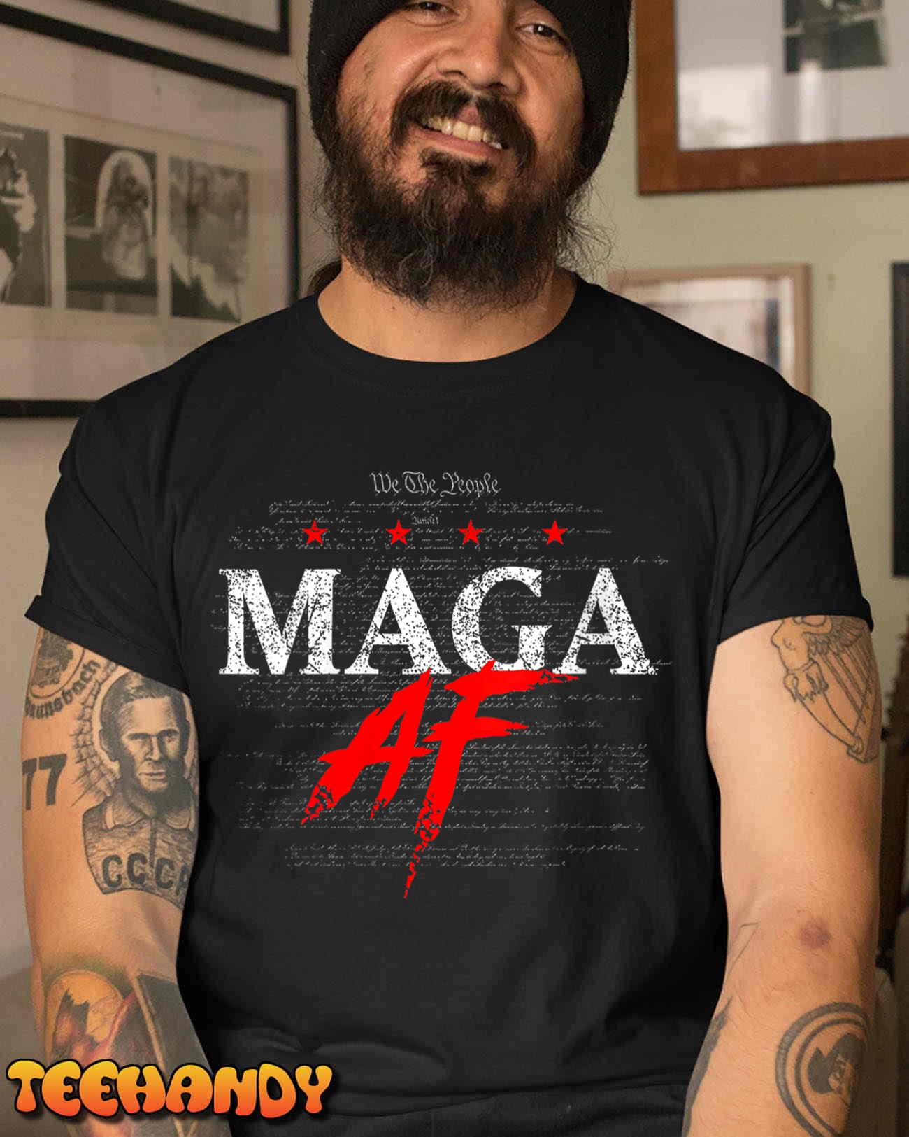 Womens We The People Maga AF T-Shirt