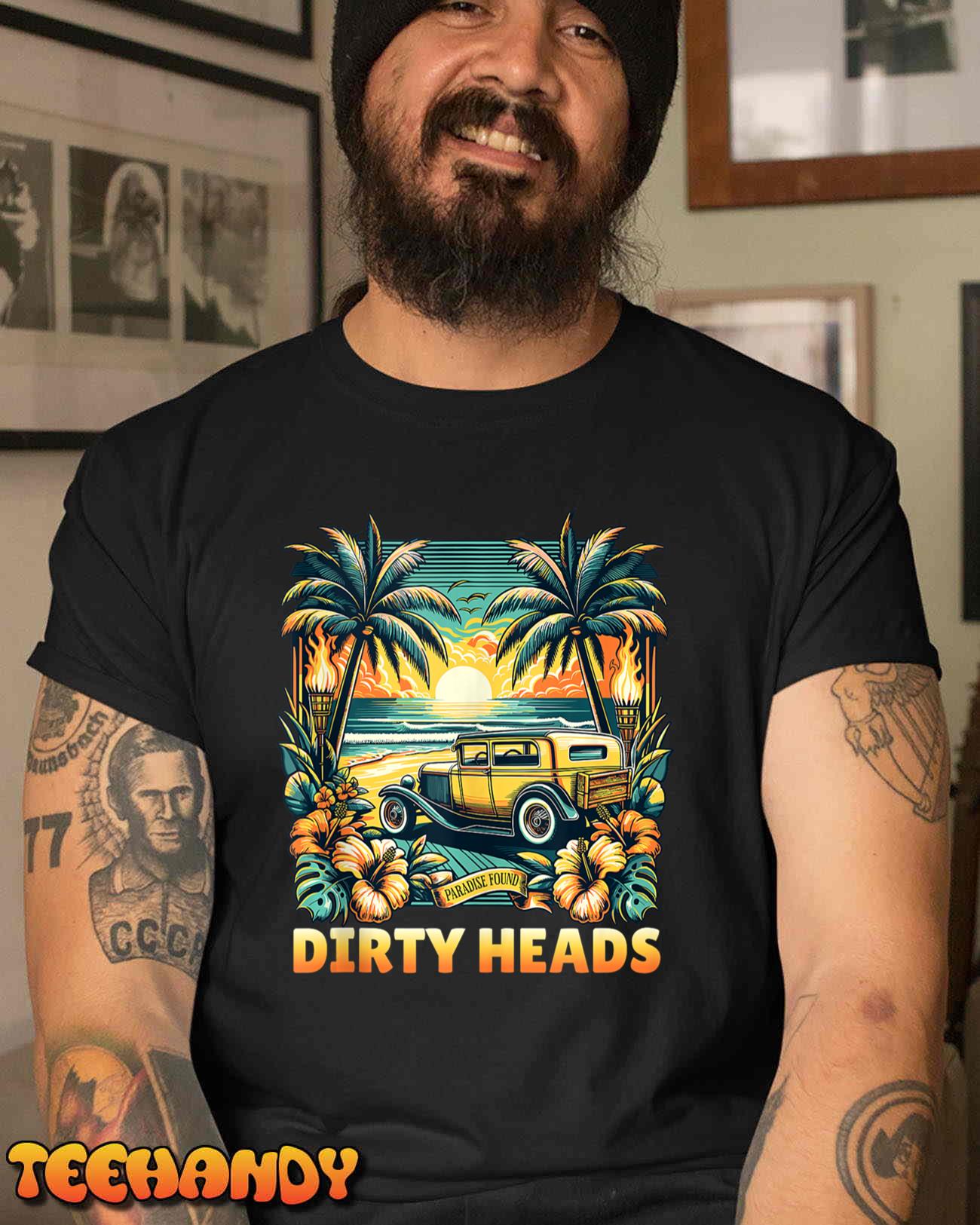 Dirty Heads Retro Beach T-Shirt Tank Top