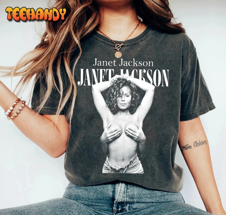 Janet Jackson Concert Tour Shirt, Janet Jackson Signature Shirt