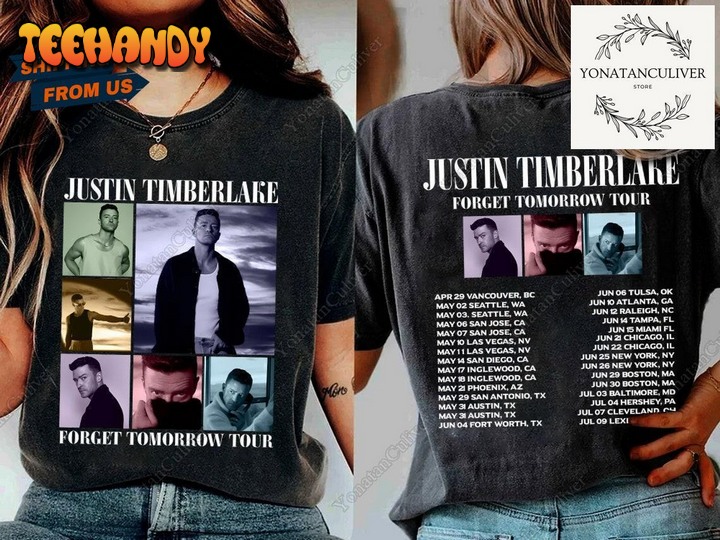 Justin Timberlake Tour 2024 Shirt, Forget Tomorrow World Tour Shirt