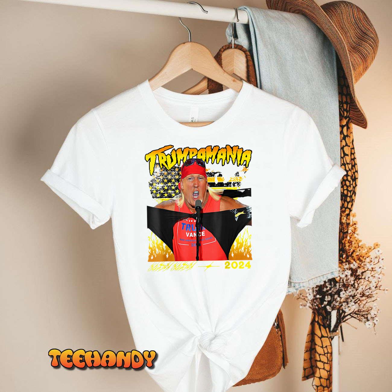 Let Trump-a-mania Run Wild Brother Trumpamania Trump 2024 T-Shirt