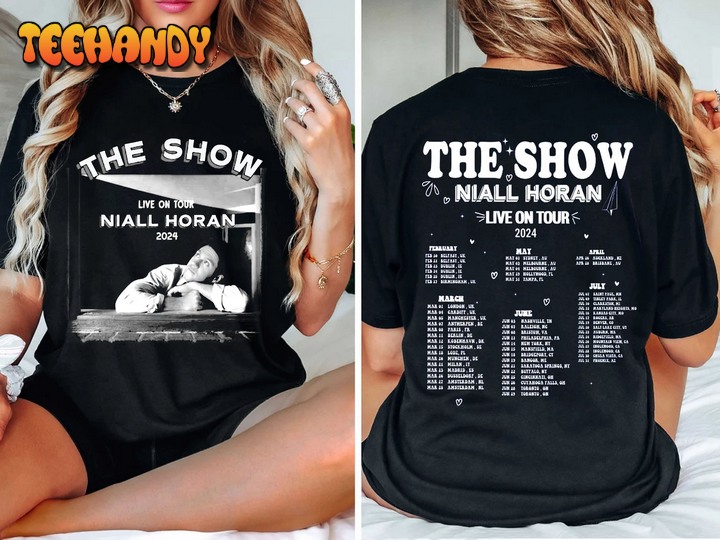 Niall Horan Tour 2024 Shirt, The Show Live On Tour Fan Gift