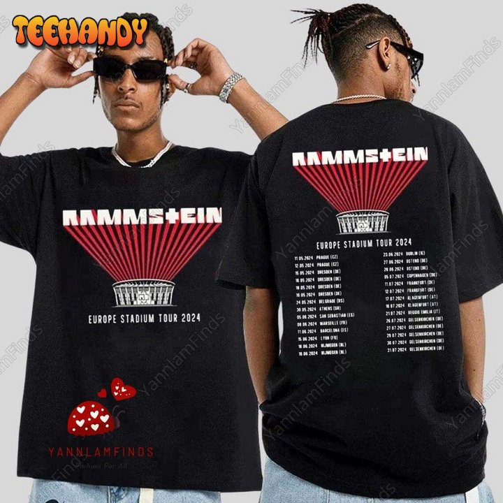 Ramms Europe Stadium Tour 2024 T-Shirt