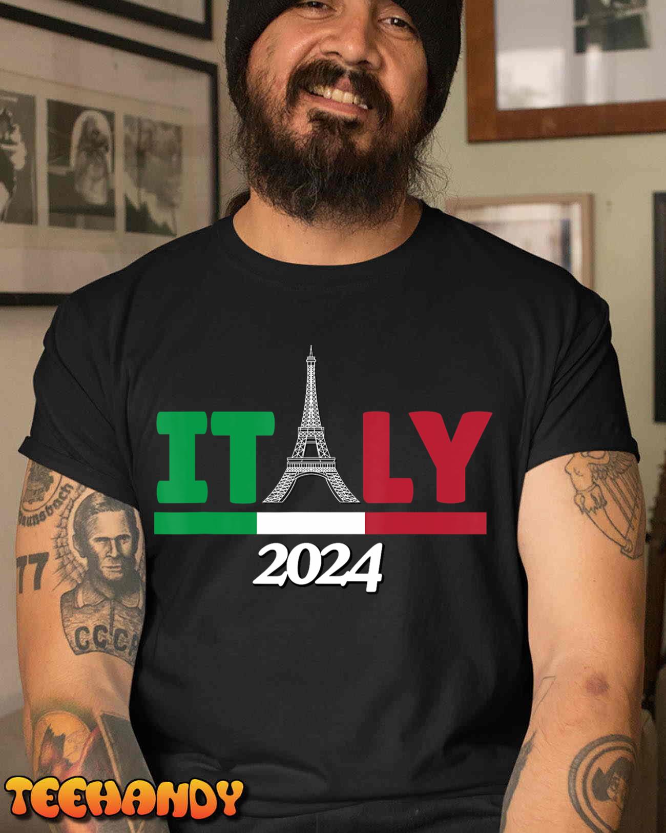 Team Italy 2024  Paris Sport Games T-Shirt