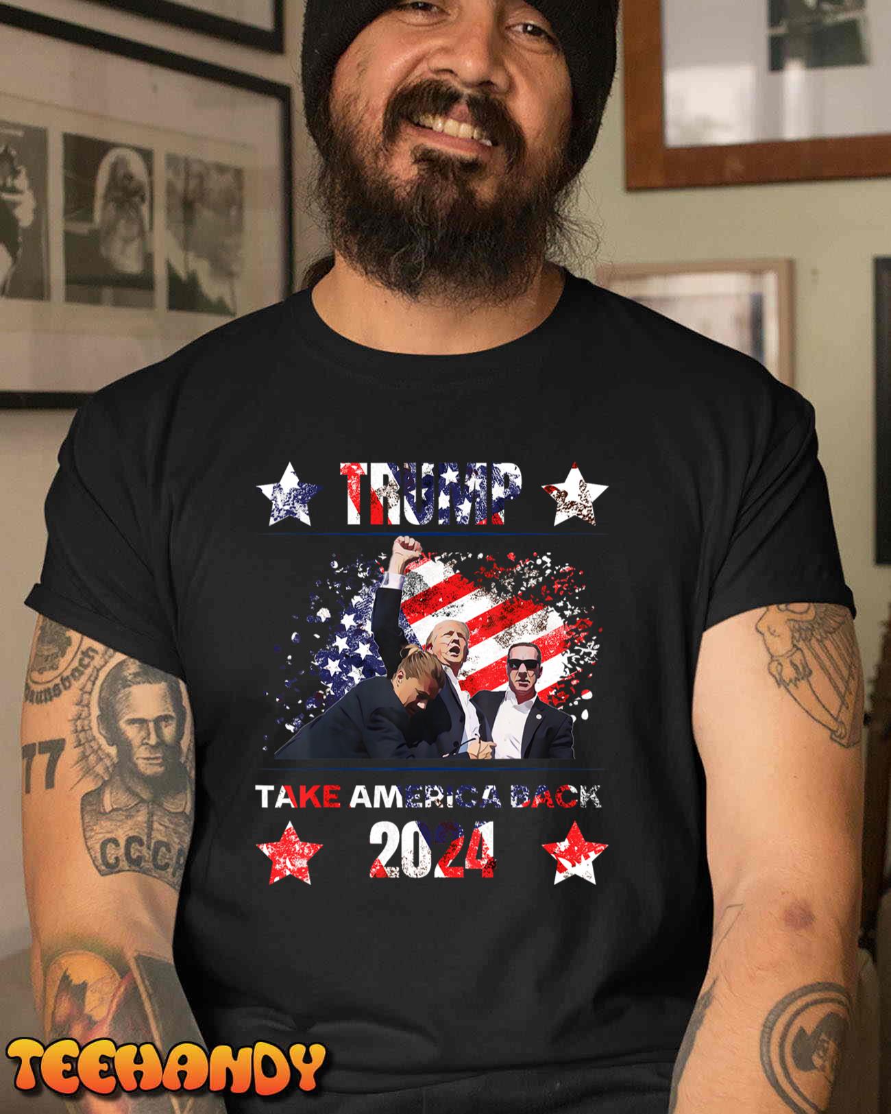 Trump Getting Shot 2024 T-Shirt