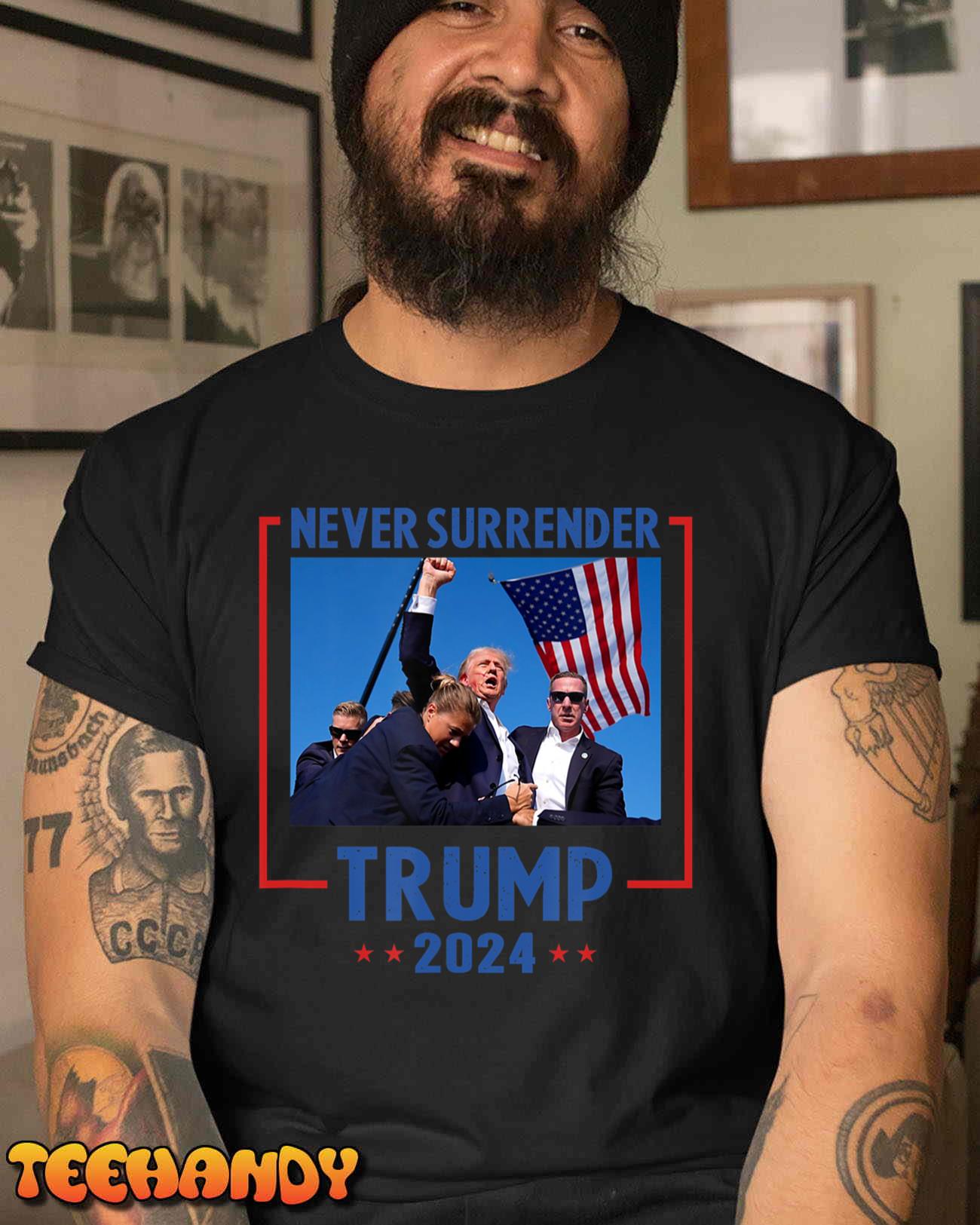 Trump Speech Fist in the Air Pennsylvania Trump 2024 T-Shirt