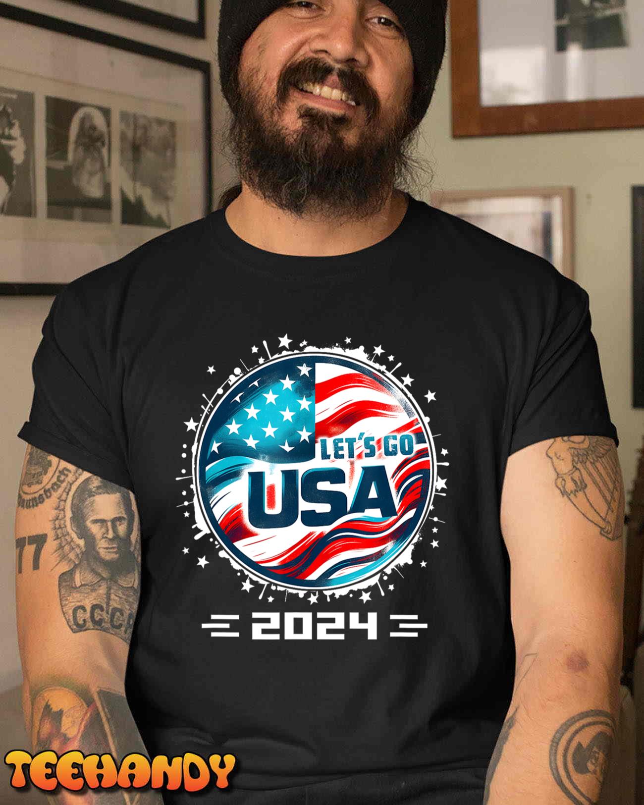 USA 2024 Go United States Sport USA Team 2024 USA T-Shirt