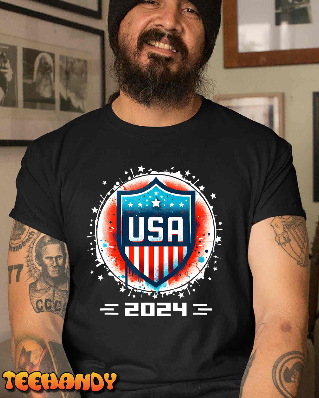 USA 2024 Go United States Sport USA Team 2024 USA T-Shirt