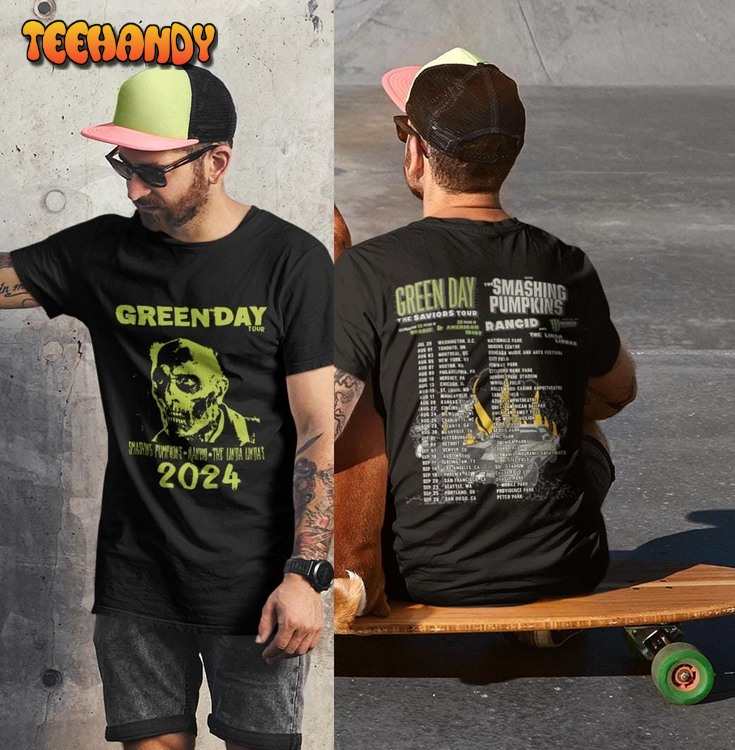 2 Sides Greenday The Savior Tour 2024 Sweeatshirt