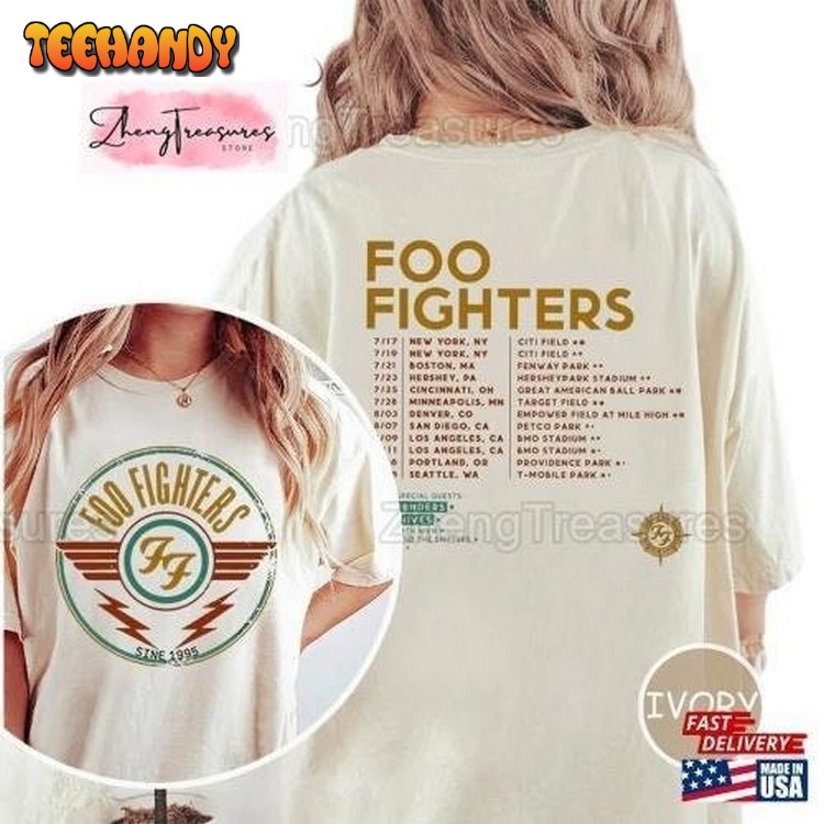 Foo Fighters 2024 Tour Shirt,  Everything Or Nothing At All T-shirt