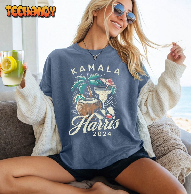 Kamala Harris Coconut Tree Shirt, Harris For President 2024 T-Shirt