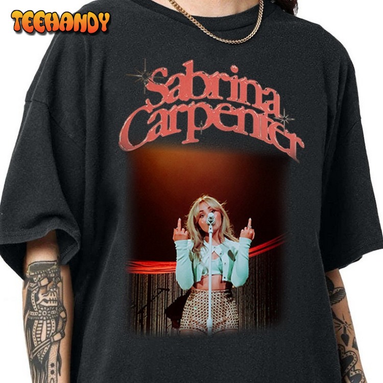 Sabrina Carpenter Vintage 90s Shirt, Sabrina World Tour Shirt