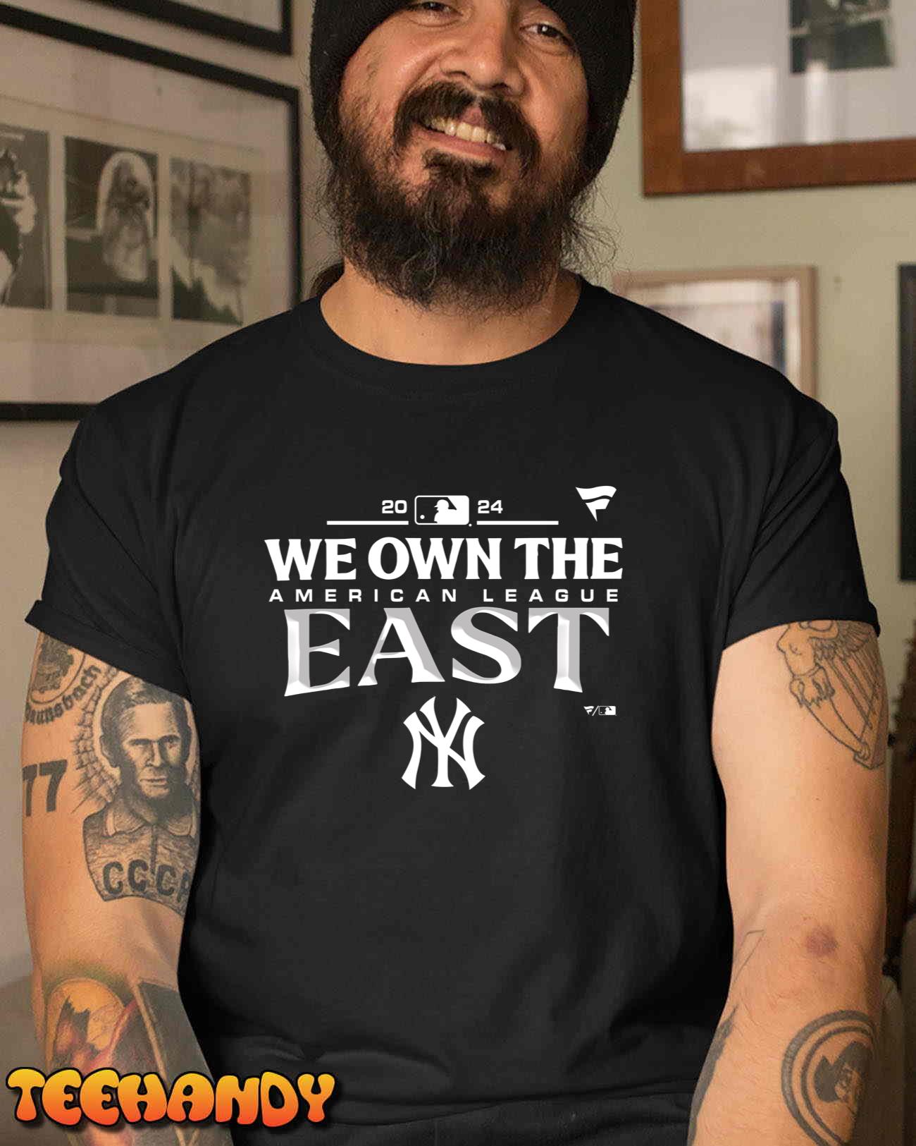 New York Yankees We Own The East Division Champions 2024 T Shirt